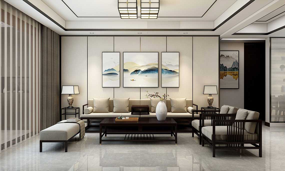 沧州新中式设计风格