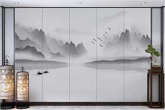 沧州森佰汇航空纤维（山水画系列）